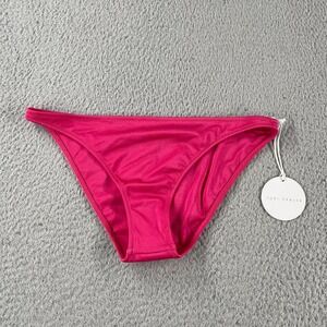 Tori Praver Marlowe Bottom Women's Pink Bikini Bottoms Size Large L NWT NEW